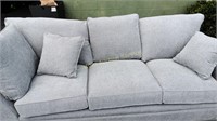 GREY FABRIC COUCH