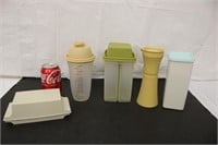 Assorted Lot of Vintage Tupperware Items