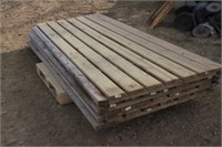 (4) Wood Planks, Approx 46"X10Ft