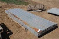 (26) Sheets of Tin Roofing, Approx 11Ft
