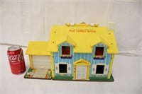 Vintage Fisher Price Little People Play House