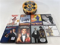 (9) James Bond 007 Movies, Trivia Game, & CD