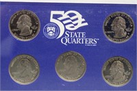 1999  U.S. MINT STATE QUARTERS PROOF SET