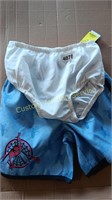 BOYS 2T SP SHORTS AND CARTER'S 24M UNDERWEAR