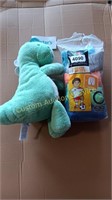 BOYS 2T/3T BOXER BRIEFS AND TOY