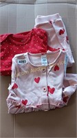 GIRLS CARTER'S 3 PIECE 18M OUTFIT