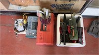 Assorted Lot of Tool Boxes with Tools & Gun Locks