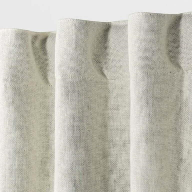 Threshold Aruba Curtain Panels Cream 95x50