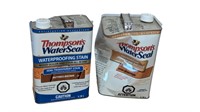 2 Thompson Water Seal        Full Damage Cans
