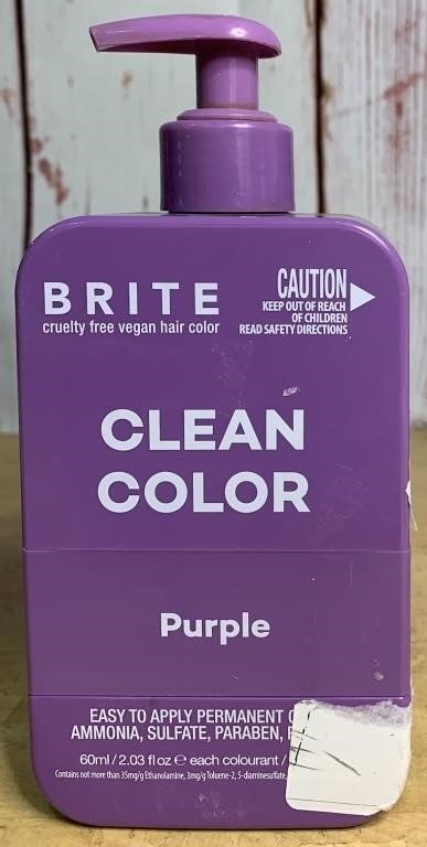 Brite Clean Color Kit -Purple - 4.05 Fl Oz