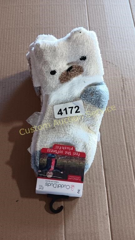 2 PAIR OF CUDDL DUDS SOCKS