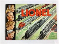 1951 Lionel train catalog - has writing on cover