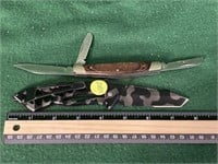 2 Chinese Buck Knives
