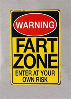 New Warning Signs Fart Zone Enter at Your Own