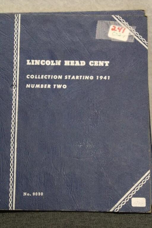LINCOLN HEAD CENT COLLECTION BOOK 2