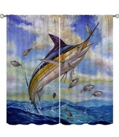 New DYTEFYPU Fishing Blackout Curtains for Home