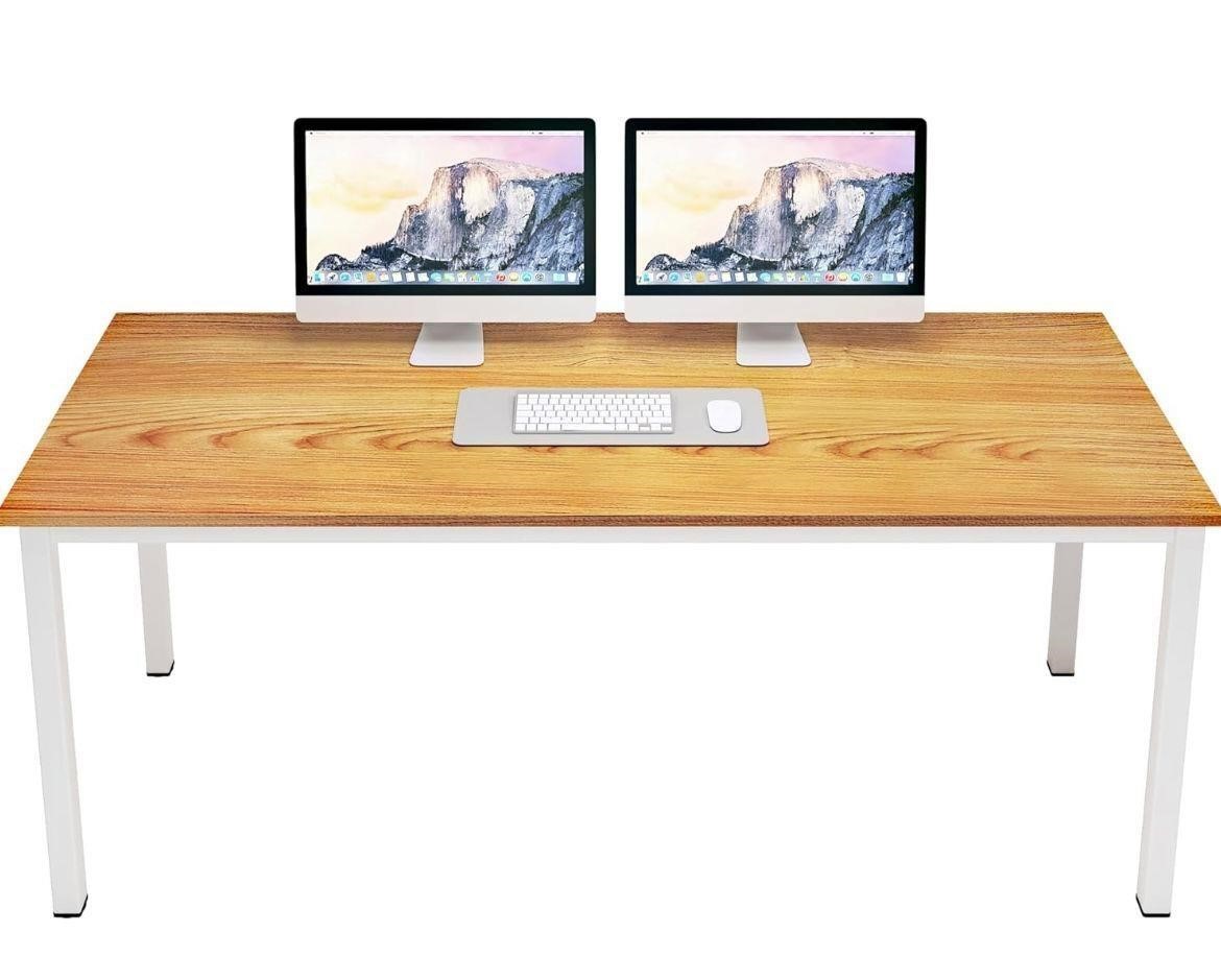 63 inches X-Large Computer Desk, Composite Wood