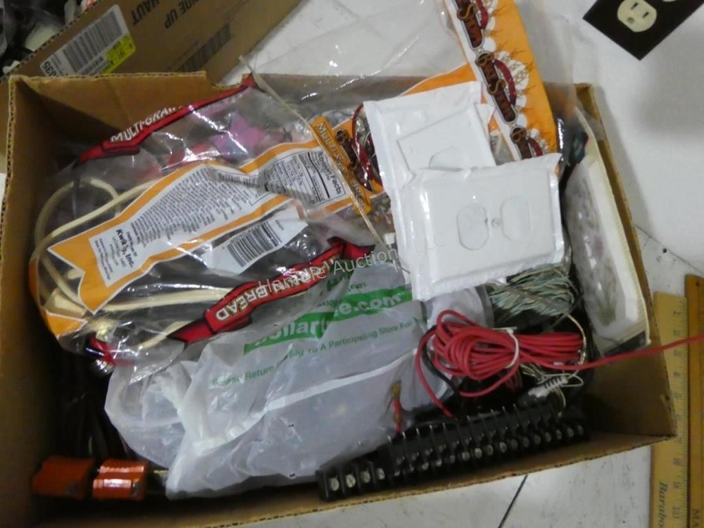 Box of wire and other