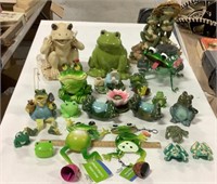Decor frogs lot