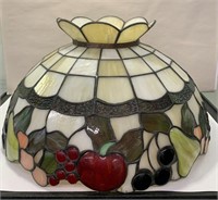 Leaded Art Glass Lamp Shade