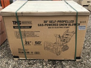 NEW Gas 30" Snowblower in box (TMG-GSB30)