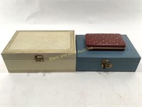 (3) Jewelry Boxes / Storage