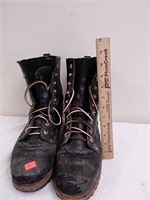 Size 10 leather work boots