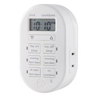 MyTouchSmart Indoor Plug-In Set Digital Timer