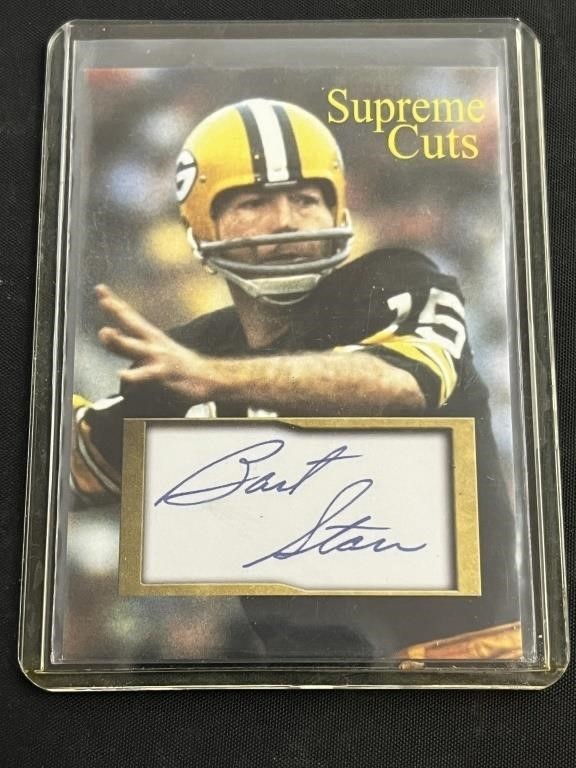 Supreme Cuts Promo Card Bart Starr