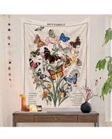 New Butterfly / Flower Tapestries Vintage