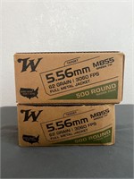 1000 Rounds of Winchester 5.56mm Ammo