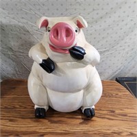 Mr. Pig Bank Tuscany studio Chicago 19 21in H x 16