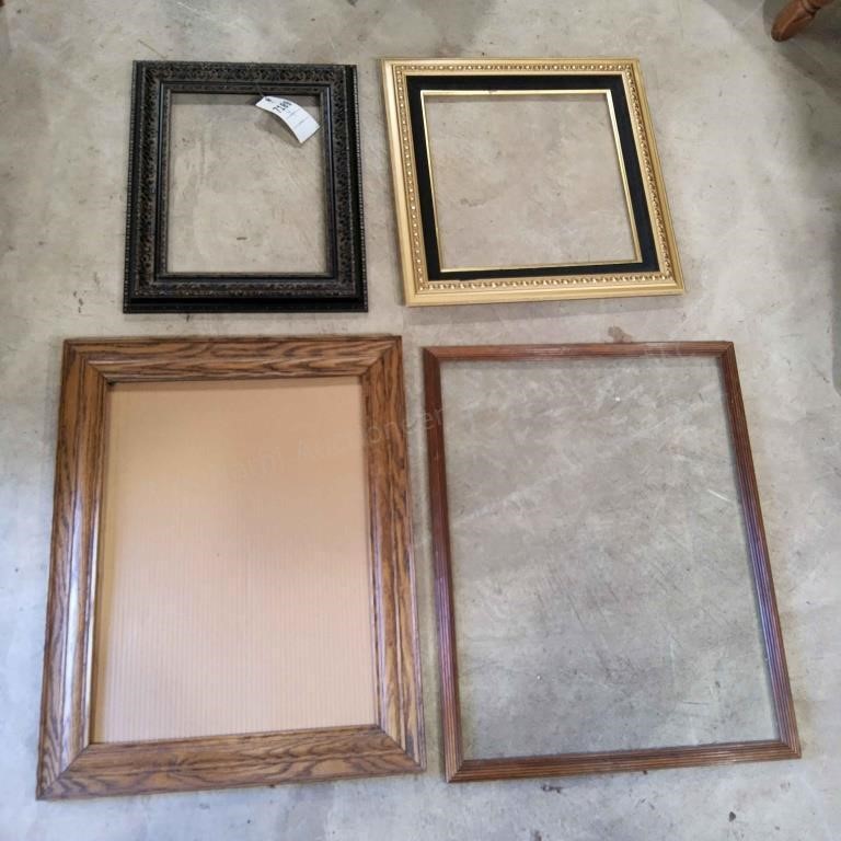 4pc Ornate Frames wooden