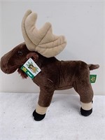 Small stuffed moose