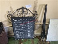 CHALK BOARD SIGN W/ STAND