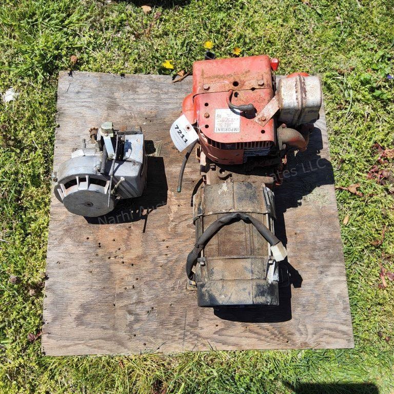 10 Hp w/generator coil , turns Tecumseh