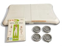 Wii balance board and Wii fit game