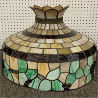 Leaded Glass Hanging Lamp