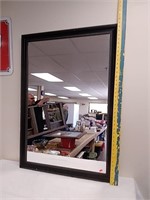 Large framed mirror