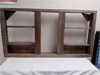 Rustic wood shelf / picture frame