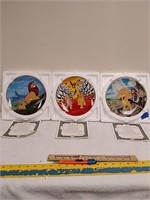 Collectible Lion King decorative plates