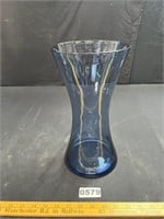 Handmade Anne Nilsson Blue Glass Vase