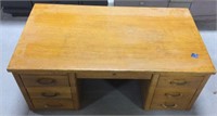 Wooden desk 30x54x22 - legs not attached