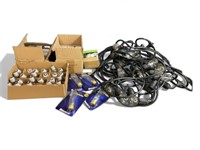 Outdoor Patio Hanging Strand of Lights Box of