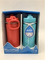 2 Pk ThermoFlask 16 oz Tumblers