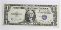 SERIES OF 1935 E $1.00 SILVER CERTIFICATE