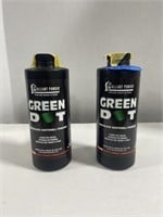 (2) Unopened Green Dot Reloading Powder 2 lbs.