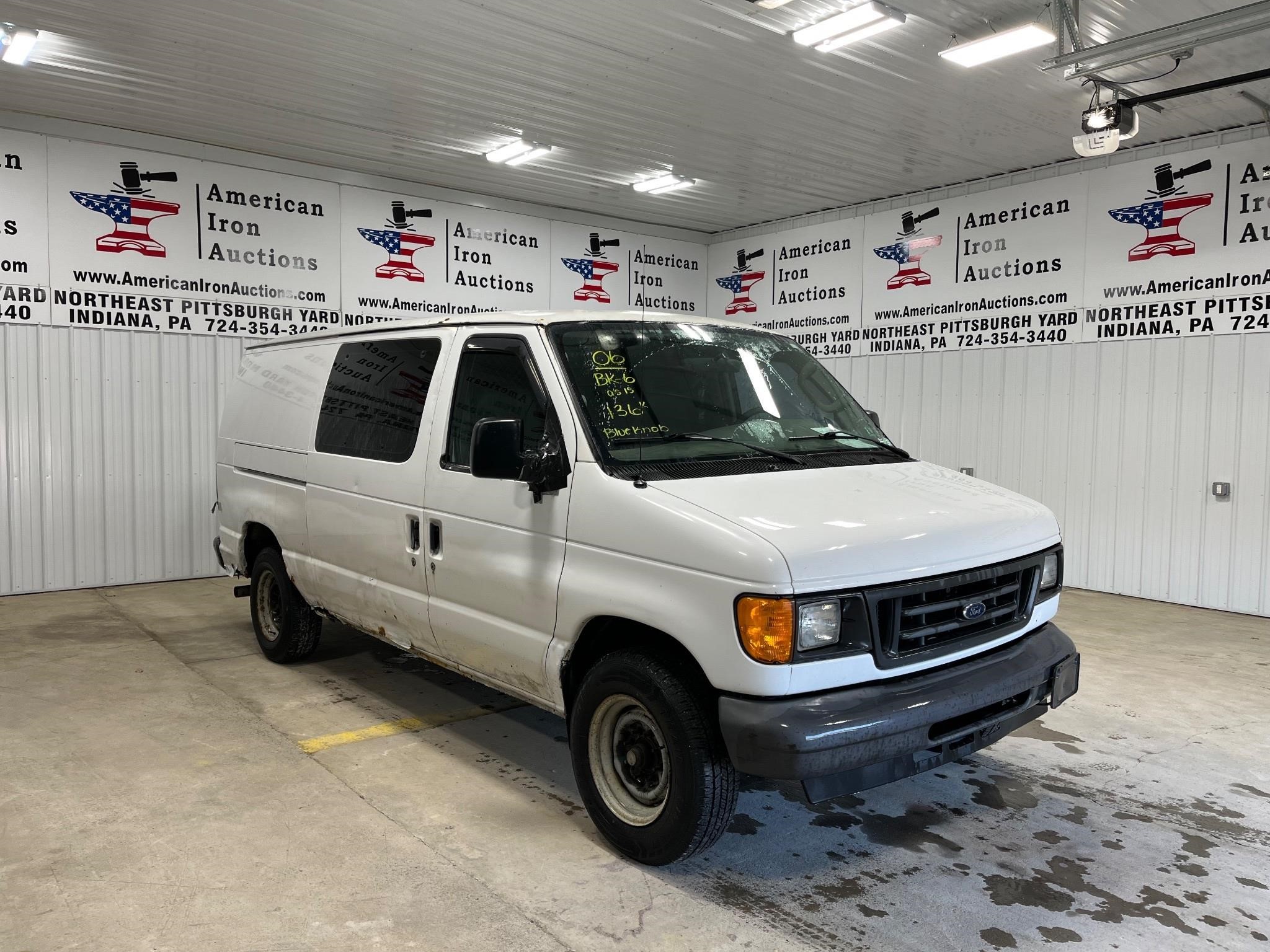 2006 Ford F250 Cargo Van-Titled-NO RESERVE