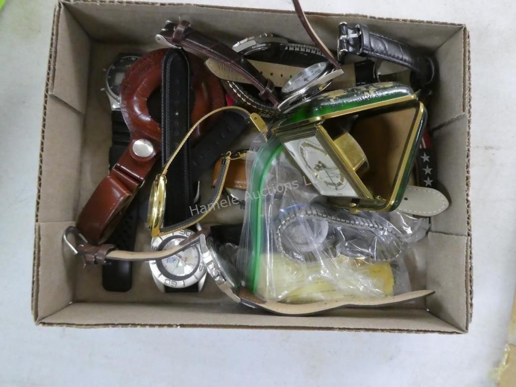 Box of miscellaneous watches