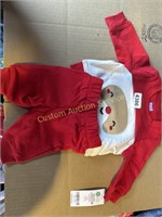 CARTERS XMAS BABY OUTFIT